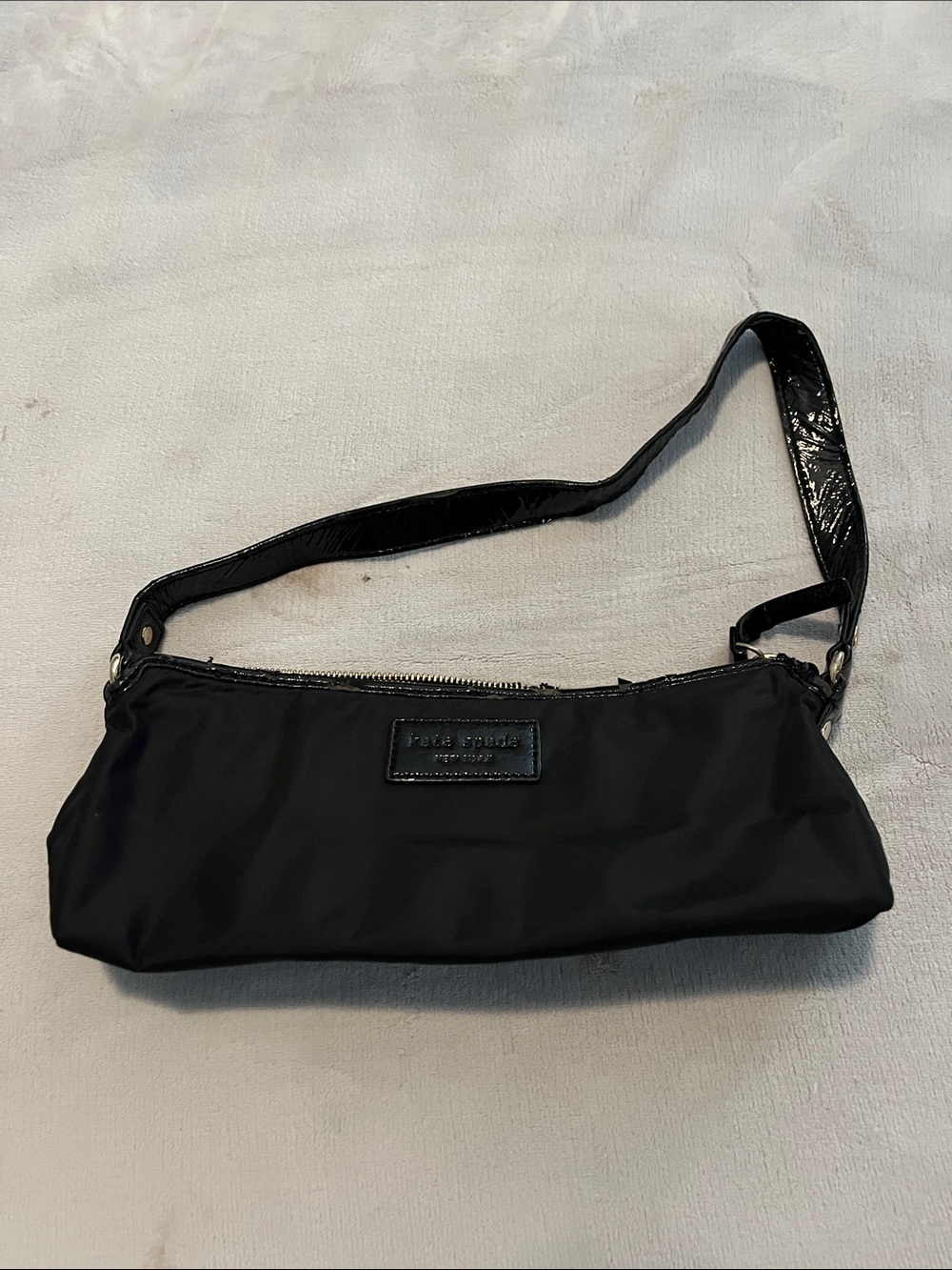 Kate Spade Small Black Nylon Shoulder Bag - Picture 1 of 6